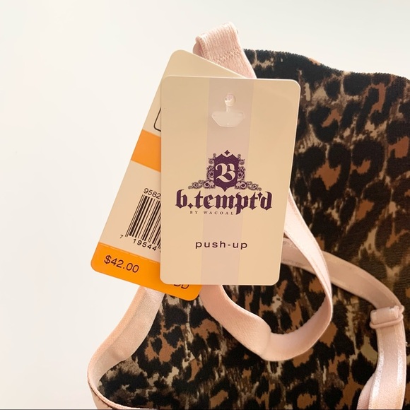 🌸New🌸 B Wowd Scalloped Contour Underwire Push Up Bra 36DD NWT - Picture 5 of 9